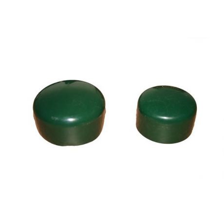 Krytka Ø 38 mm, barva PVC zelená 6005
