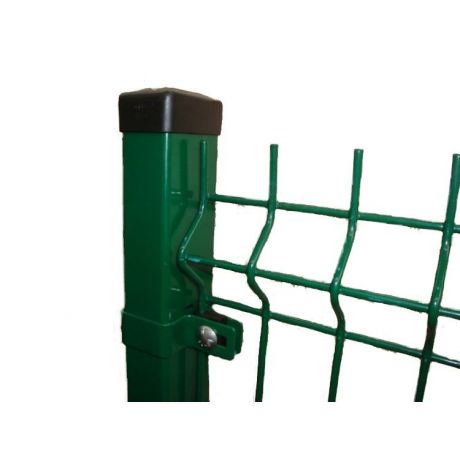 Plotový panel 3D classic PVC zelený 2500x2030mm