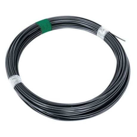 Drát napínací Ø 2,25/3,4 mm, návin 78 m PVC antracit RAL7016