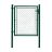 Branka IDEAL jednokřídlá 1085x950,Zn+PVC, zelená RAL 6005
