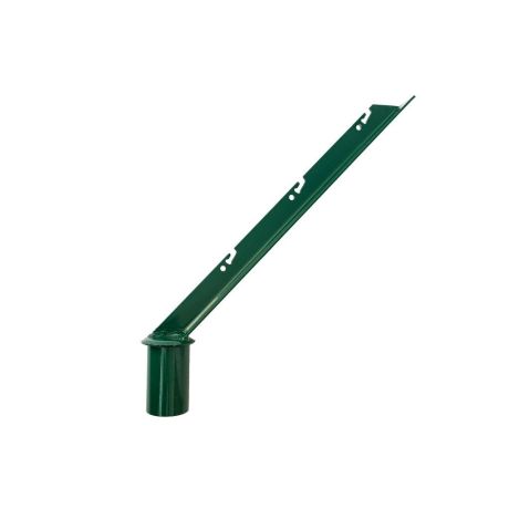 Bavolet jednostranný 60 mm, PVC zelený