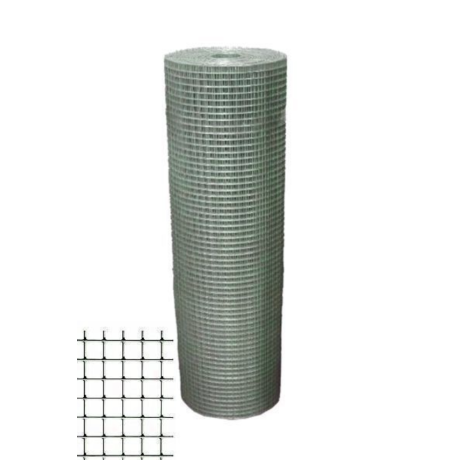 Svařovaná voliérová síť - oko 25 mm, výška 100 cm, PVC