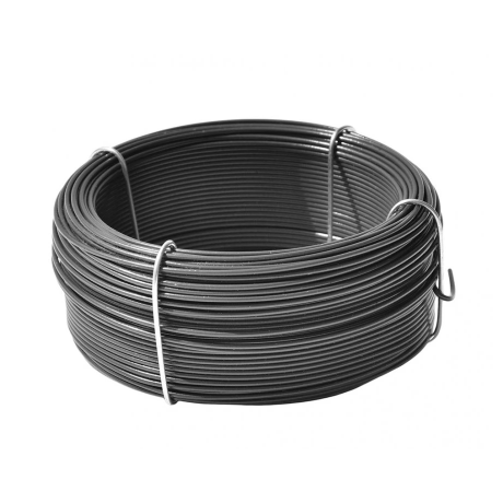 Drát vázací, průměr 2,0 mm, cena za 1 m, černý