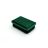 Zátka na sloupek 60x40 mm, PVC zelená